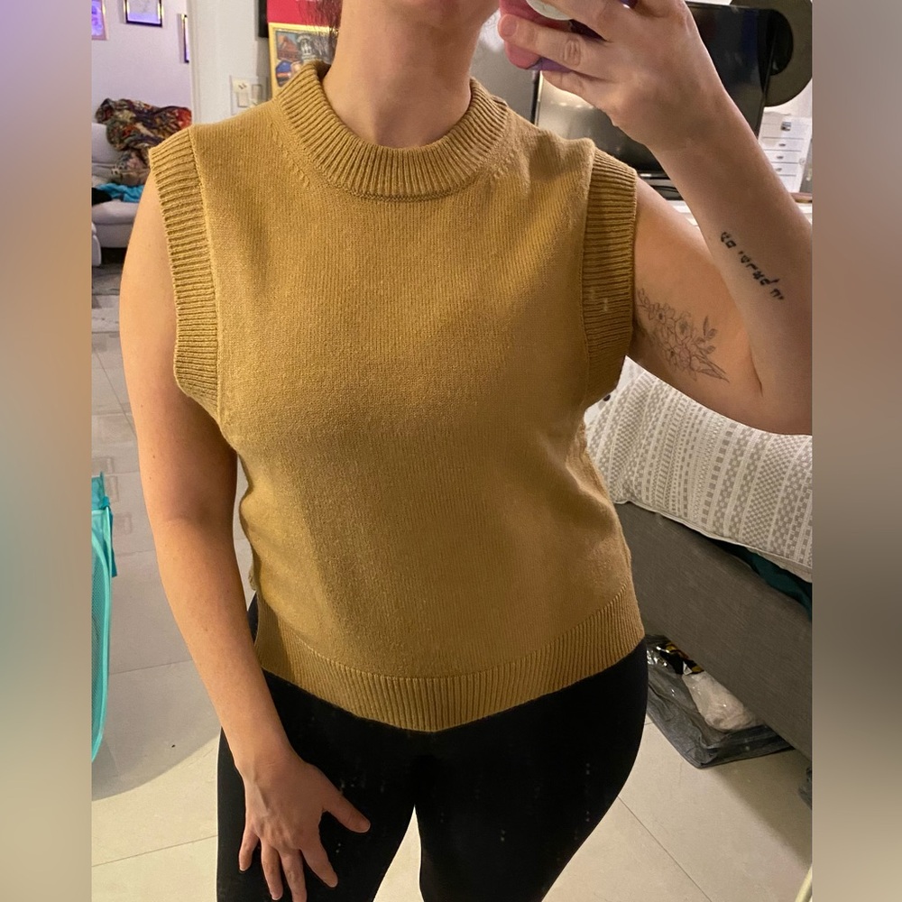 FRENCH CONNECTION Millia Vhari Sweater Vest - Picture 7 of 8